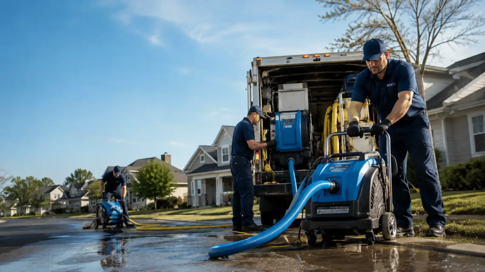 Flood Damage Cleanup in Texhoma, TX